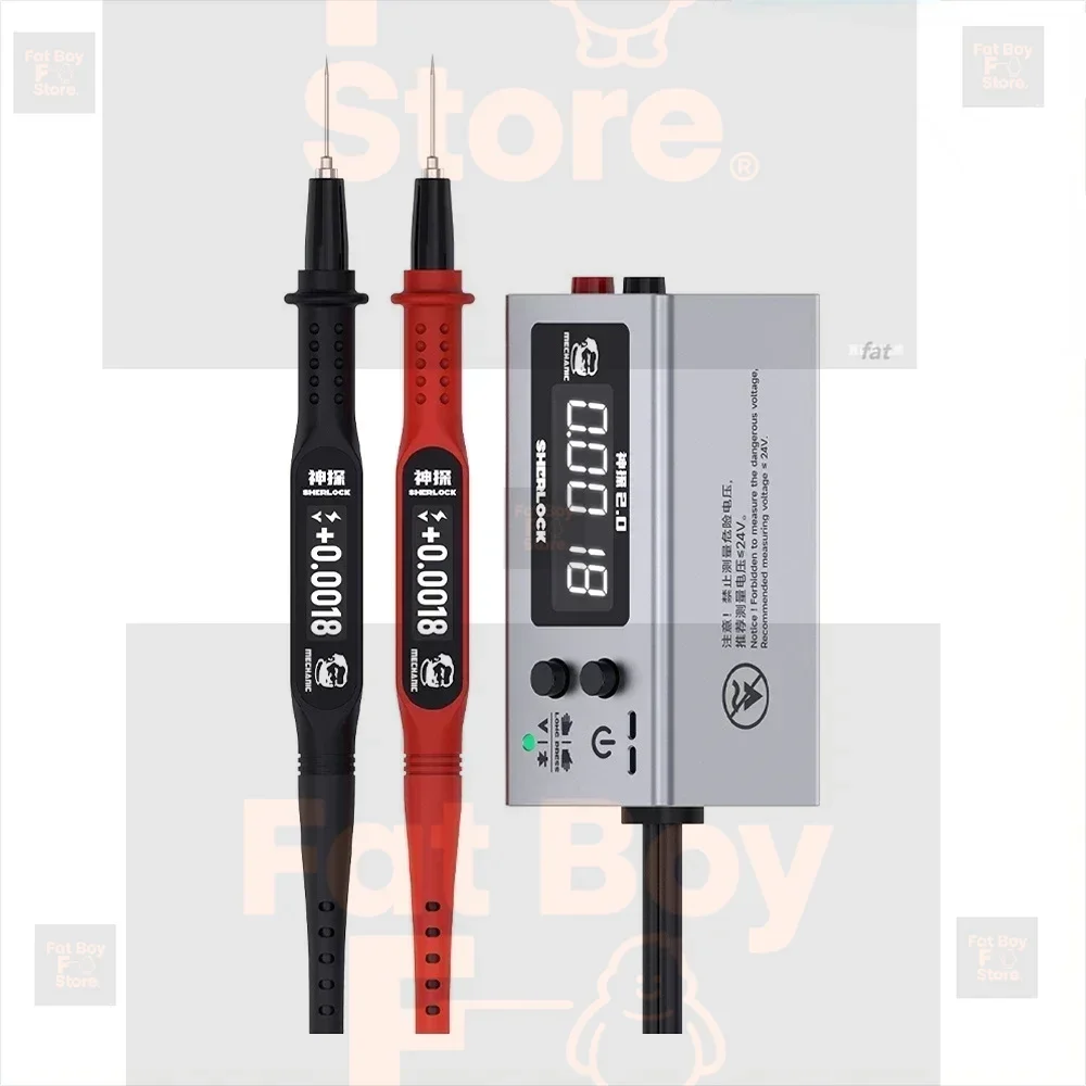 MECHANIC SHERLOCK V3.0 Multimeter Visuelle Stiftspannung Internes Bildschirmanzeige für die Reparatur von Telefonspannungstesttischinspektionen Image