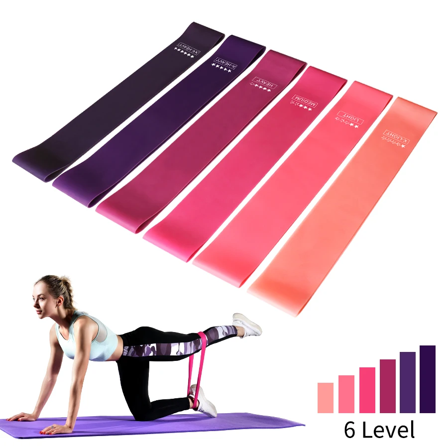 Bandes de résistance élastiques pour la remise en forme, l'entraînement à domicile, le yoga, le sport, les étirements, le Pilates, le CrossFit, l'entraînement en salle de sport