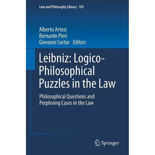 Leibniz: Logico-Philosophical Puzzlesin the Law, Gebunden