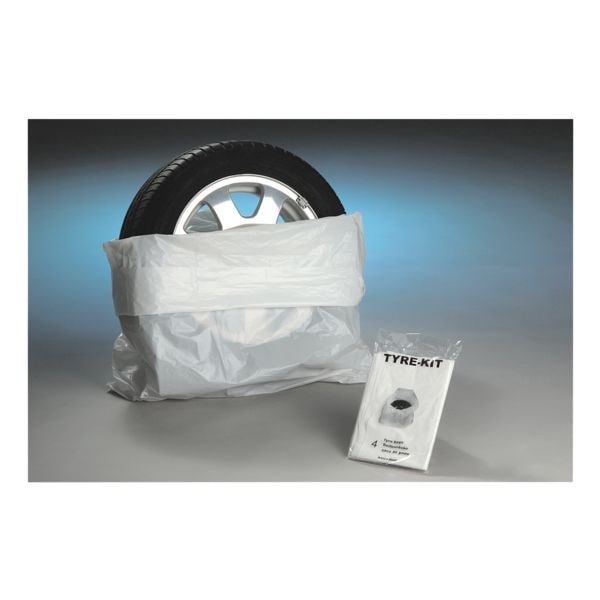 EICHNER 100er-Rolle Reifensäcke 65 x 86 x 21 cm weiß, 65x86x21 cm Image