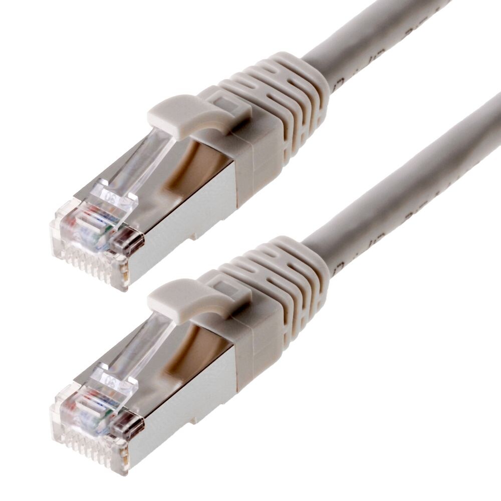 Helos Patchkabel SF/UTP Cat 5e grau 1,0m Image