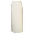 Busy Clothing Women Long Skirt Light Cream Off White 18