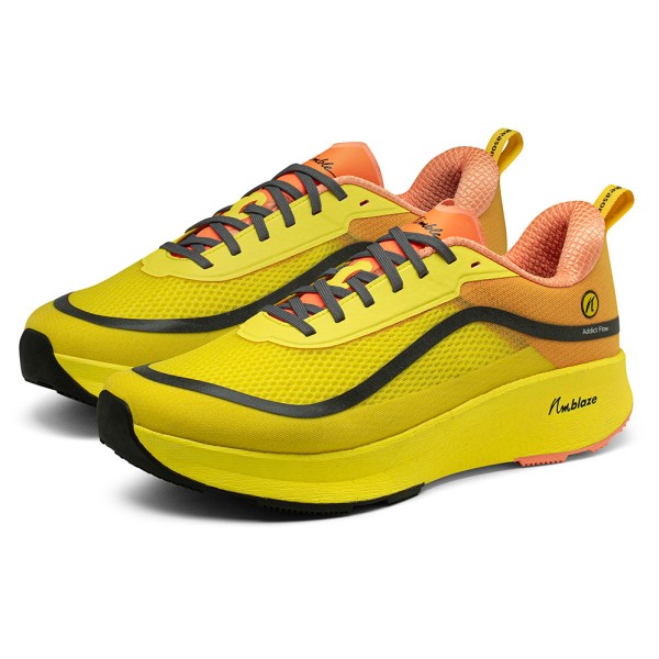 Joe Nimble - Addict Flow - Runningschuhe 44,5 | EU 44,5 gelb/orange