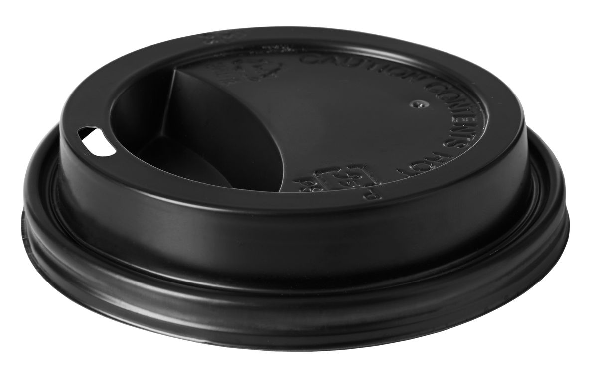 1000x DUNI Deckel für 159921 24 cl Schwarz Image