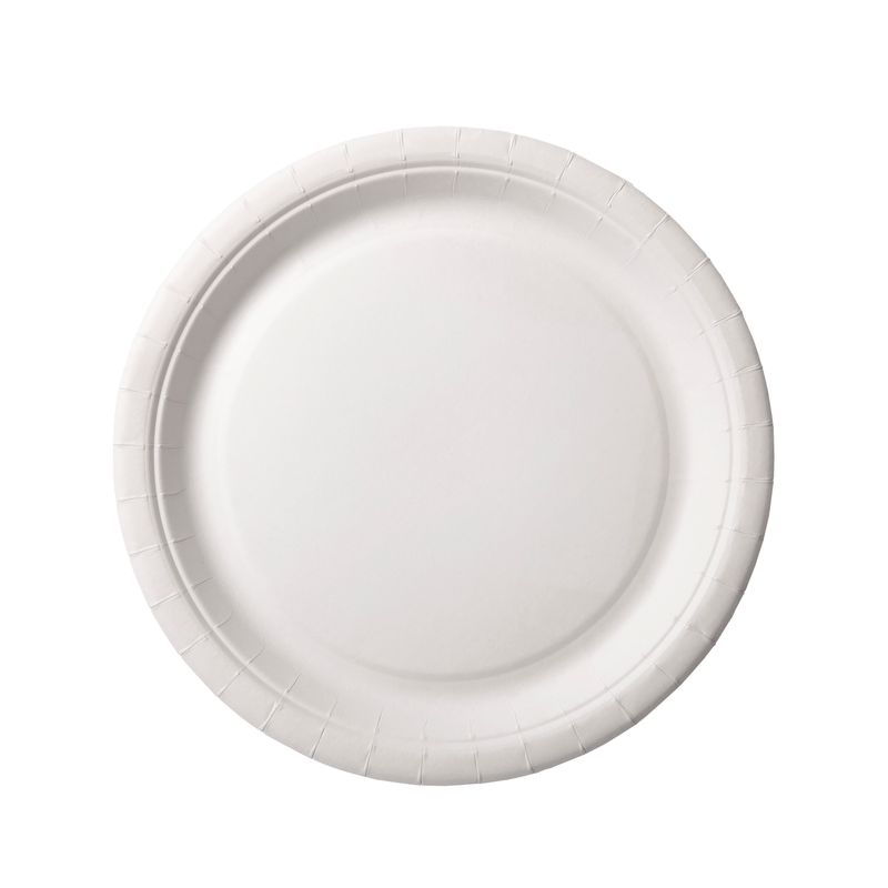 320x DUNI Pappteller Ø 22 cm Weiß Image