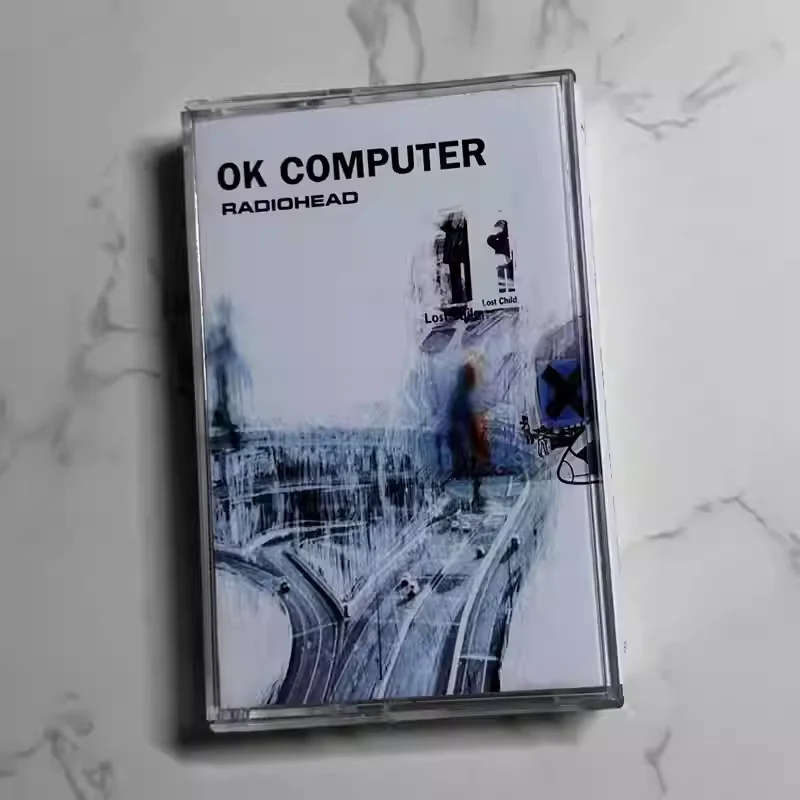 Vintage Alternative Art Rock Album Radiohead Kassette OK Computer Audiokassette Cosplay Walkman Auto-Soundtracks Geschenkbox Image