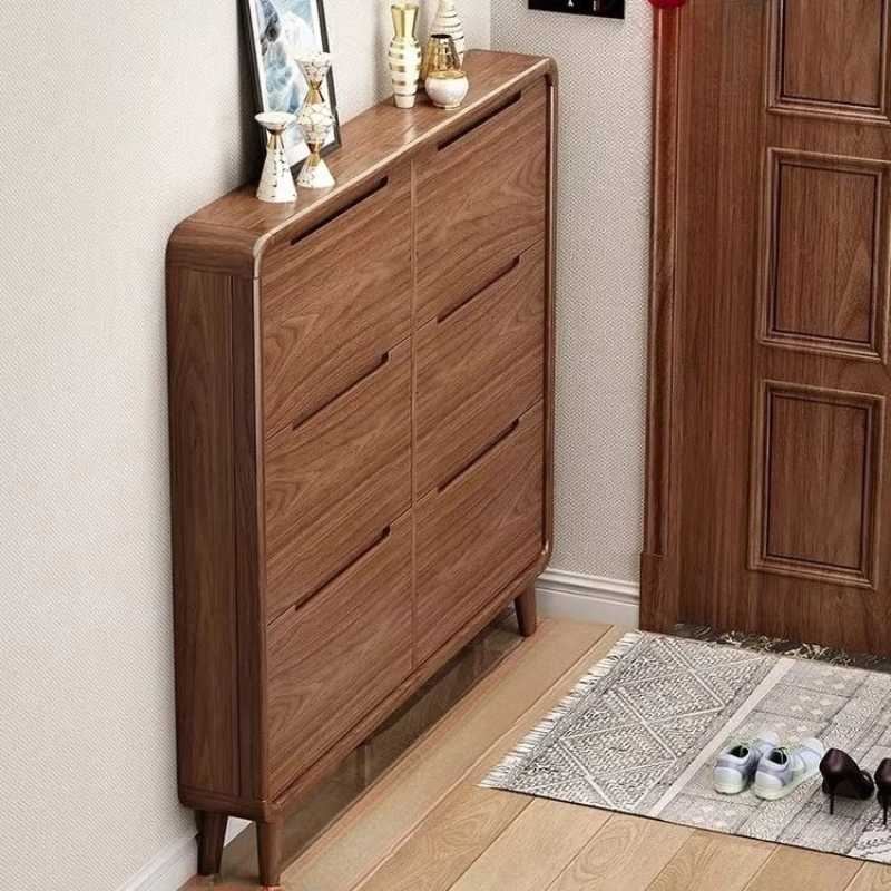 Organizer Schuhschrank Lagerung Mobile Display Wohnzimmer Holz Schuhregal Designer Archivadores Schuhmacher Möbel Modern