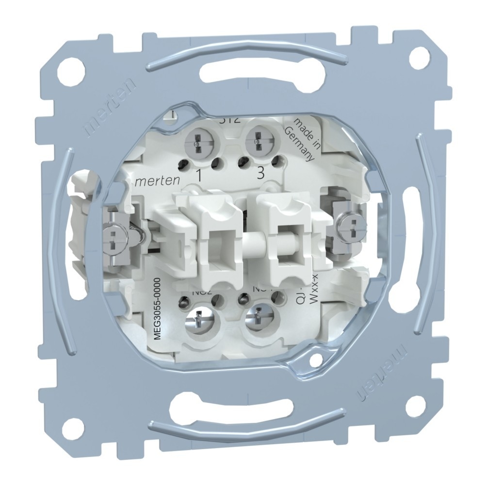 Merten Doppeltaster-Einsatz 2S MEG3055-0000 Image
