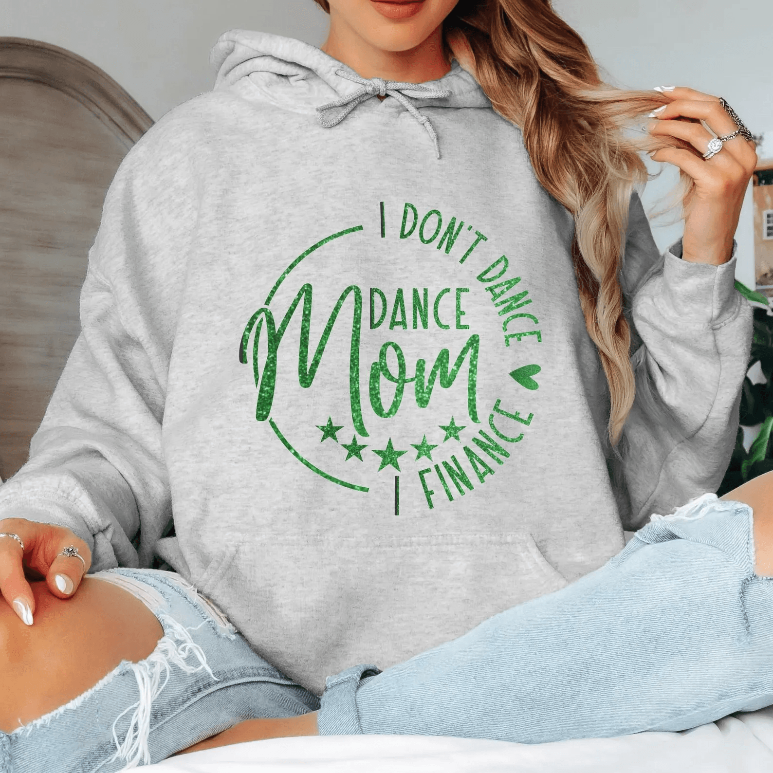 Custom Dance Mom Shirt Personalized Hoodie Sweatshirt Dance Mom Gift light Orange l sweatshirt