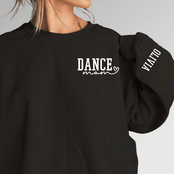 Custom Dance Mom Shirt Personalized Hoodie Sweatshirt Ballet Mom Gift light Orange 2xl t Shirt