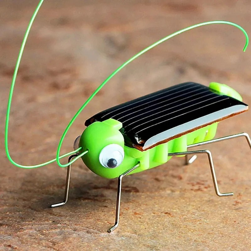 Solar Powered Grasshopper Toy STEM Science Kit For Kids Educational Moving Insect Toy Solar Powered Grasshopper Toy STEM Science Kit For Kids Educational Moving Insect Toy