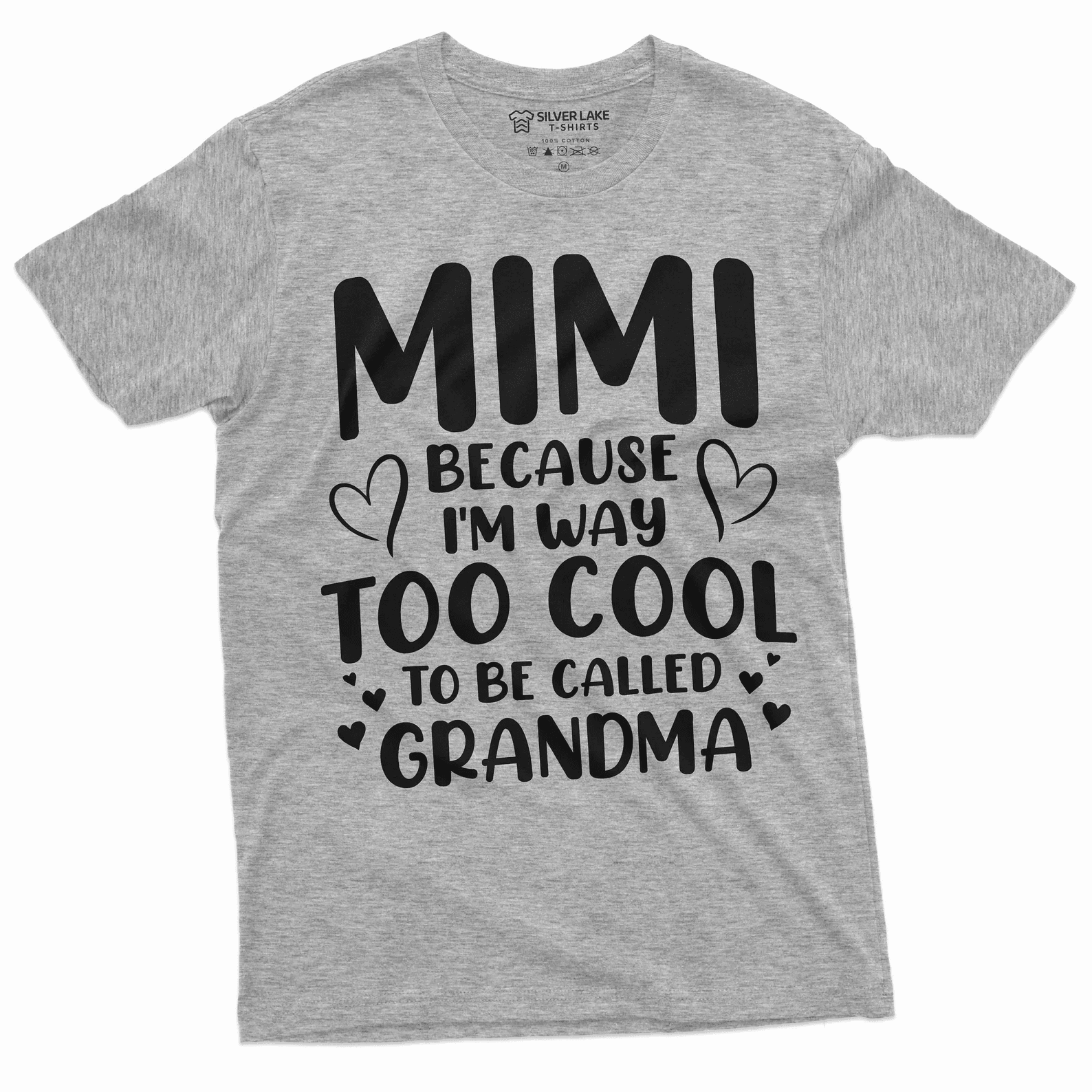 Mimi Grandma Shirt Cute Mimi Gift Tee For Grandmother grey 2xl sweatshirt