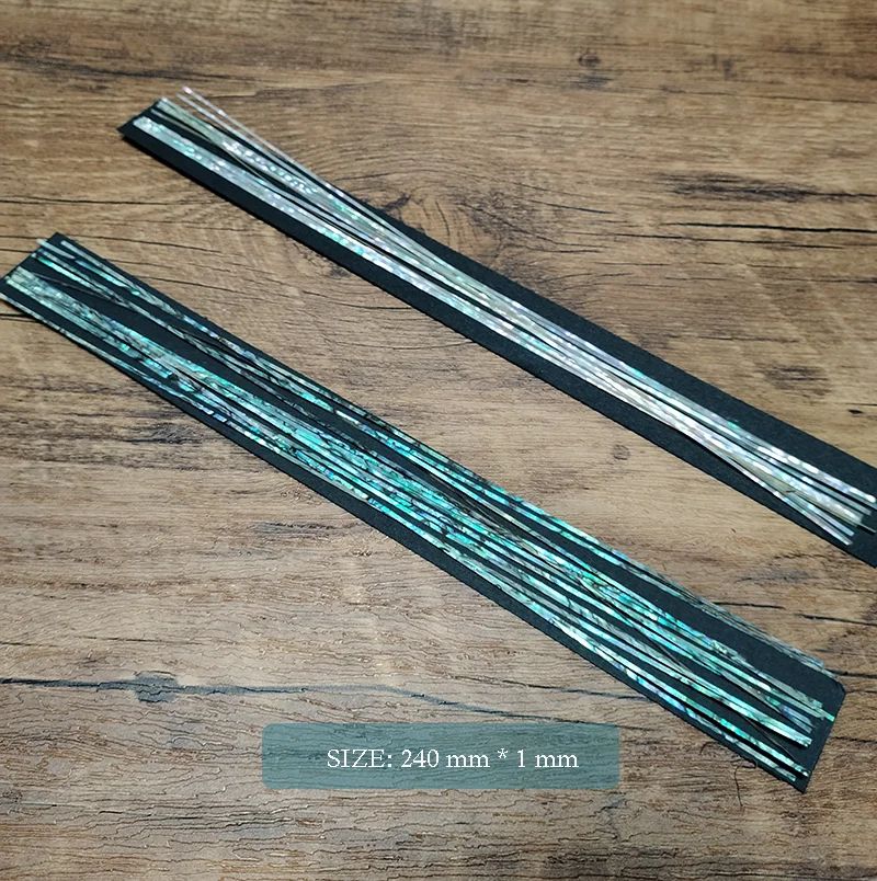Natural Paua Abalone Shell Strips Mother Of Pearl Inlay For Jewelry And Guitar Craft b