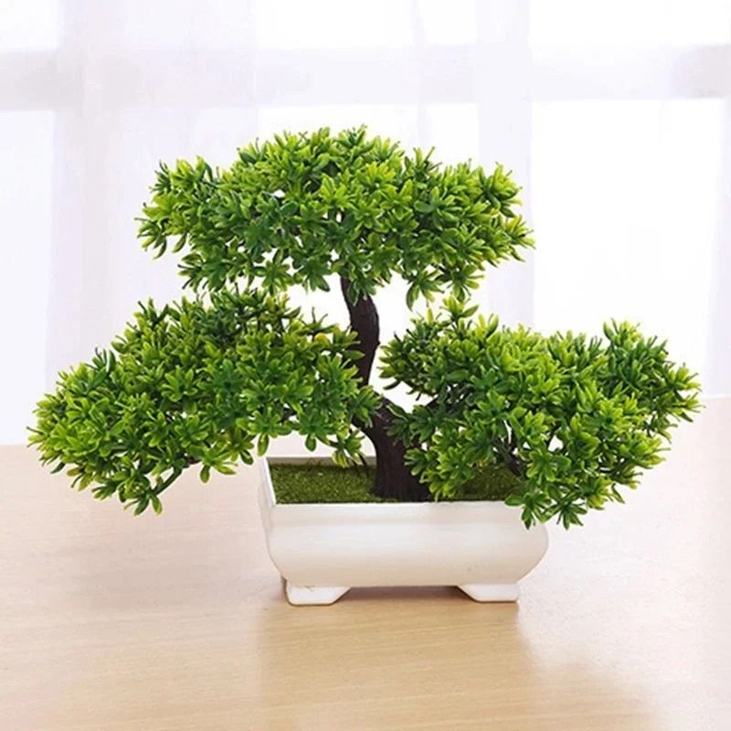 Artificial Bonsai Tree Mini Fake Plant Decor For Home Tabletop And Garden Artificial Bonsai Tree Mini Fake Plant Decor For Home Tabletop And Garden