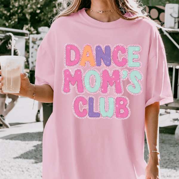 Dance Mom Club Shirt Scrapbook Collage Graphic Ballet Mom Aesthetic Tee yellow 3xl t Shirt