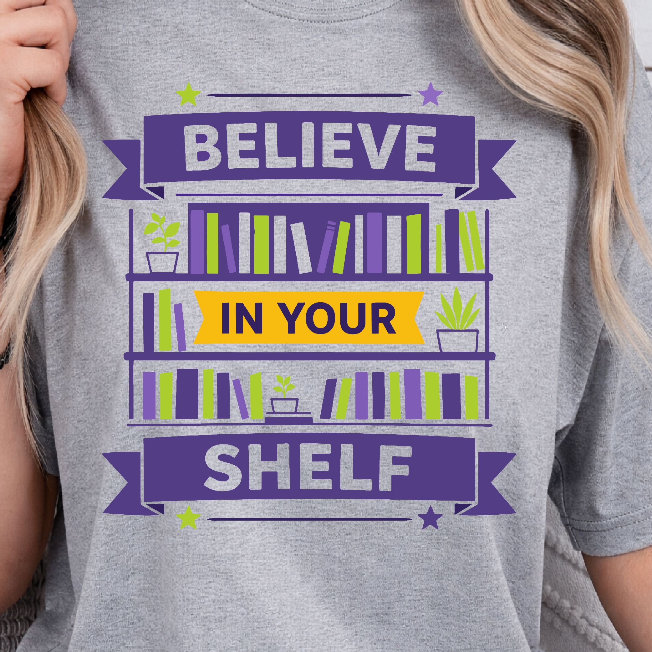 Believe In Your Shelf Shirt, Motivational Quote T Shirt, Funny Self Love Tee white 3xl sweatshirt