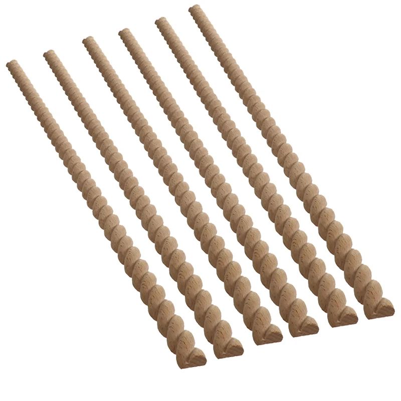 Hand Carved Wooden Twist Sculpture Rustic Minimalist Home Accent b