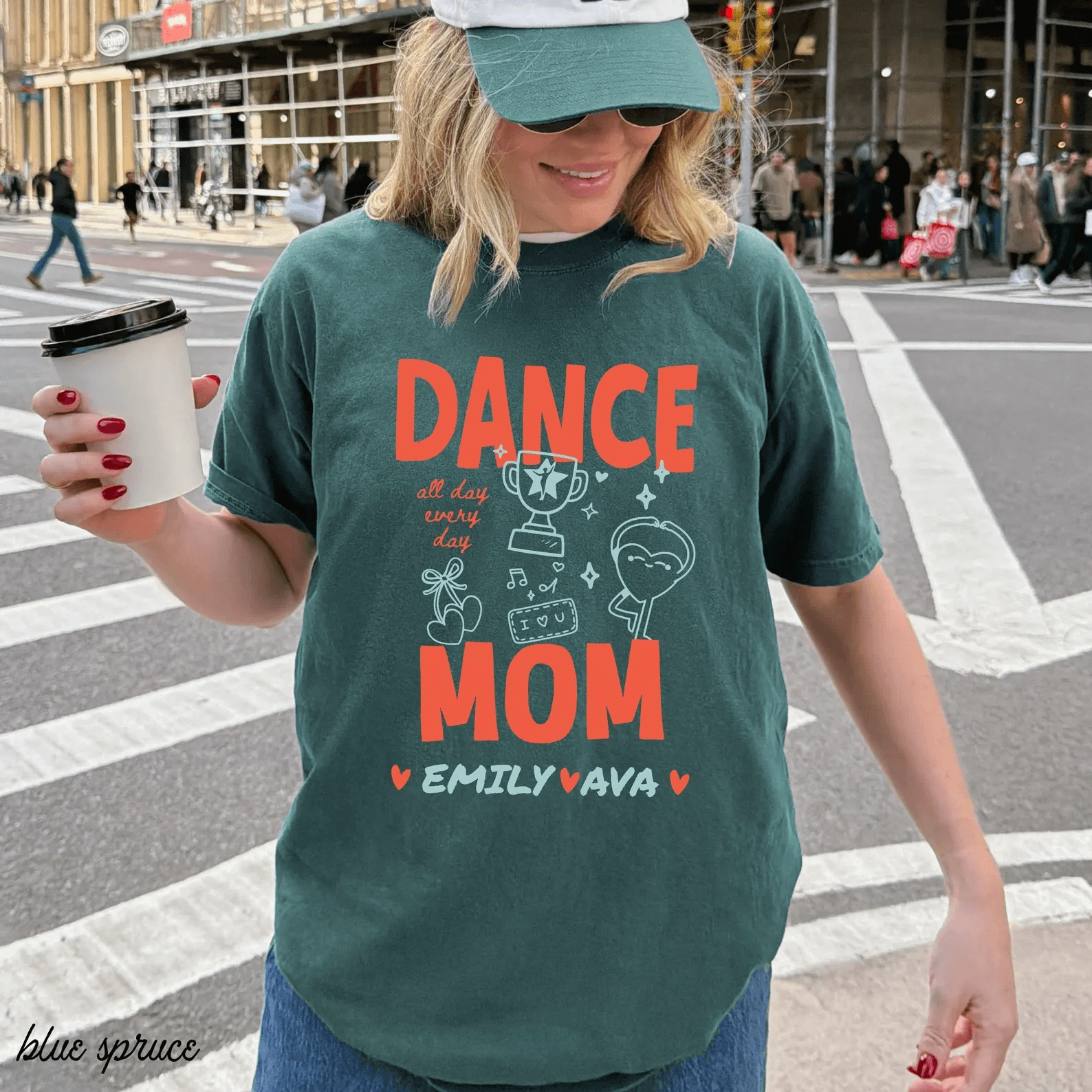 Comfort Colors Dance Mom Shirt Classic Dance Mama Tee Competition Gift brown m sweatshirt