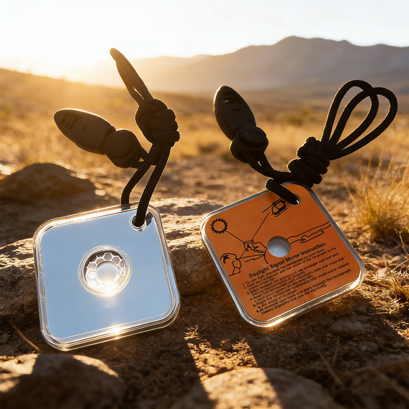 Compact Survival Signal Mirror Essential Emergency Reflective Mirror For Camping & Wilderness Rescue Compact Survival Signal Mirror Essential Emergency Reflective Mirror For Camping & Wilderness Rescue