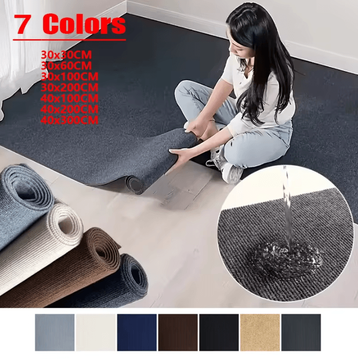 Self Adhesive Cat Scratch Protection Mats Anti Scratch Carpet For Sofa, Furniture & Floors dark Gray 30x200cm