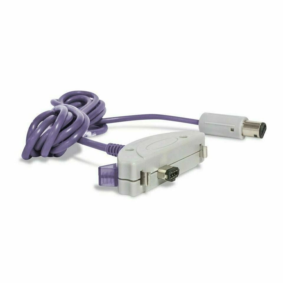 Nintendo GameCube GBA Link Cable Adapter For Game Boy Advance Console Connection Nintendo GameCube GBA Link Cable Adapter For Game Boy Advance Console Connection