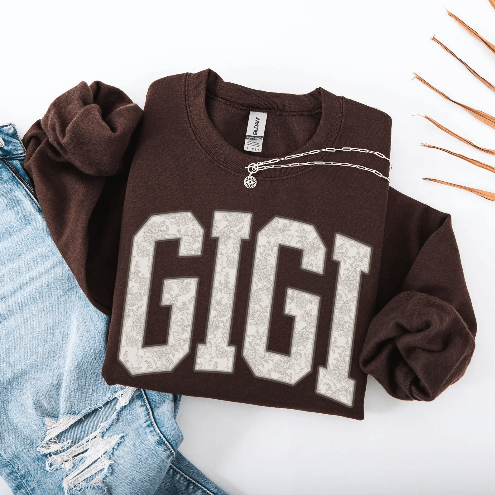 Floral Gigi Sweatshirt Cozy Grandma Crewneck Pregnancy Announcement Gift Gigi Gift lavender Pink 3xl sweatshirt