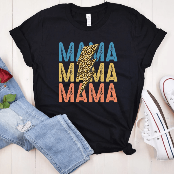 Leopard Mama Shirt Retro Vintage Mom Life Tee Cute Mothers Day Gift For Mom light Orange s sweatshirt