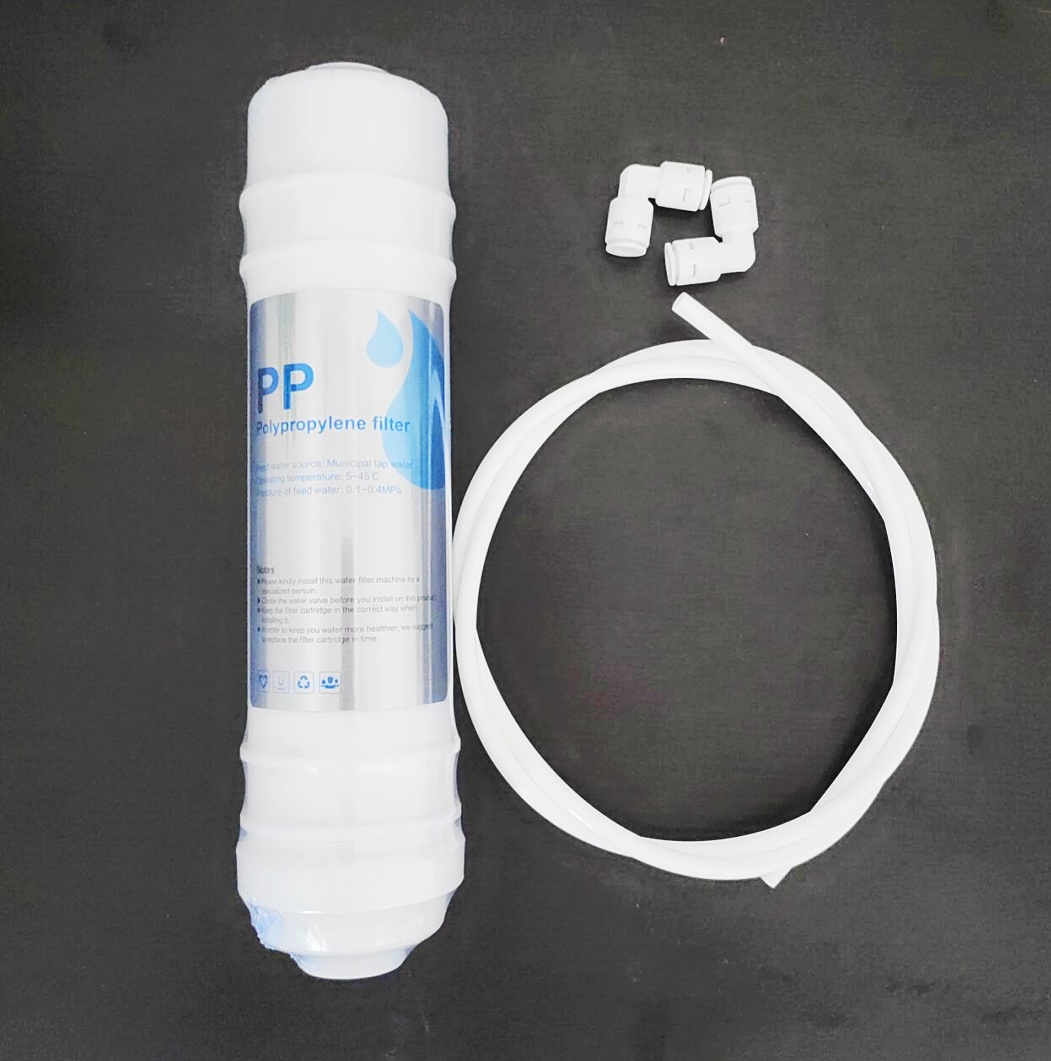 Universal Inline Water Filter With PP Sediment Filter For Washing Machine Toilet Faucet Universal Inline Water Filter With PP Sediment Filter For Washing Machine Toilet Faucet