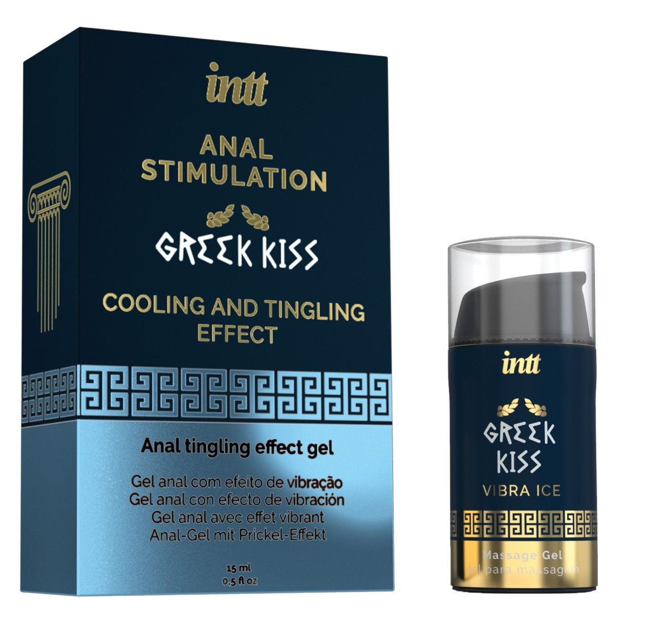 Gel da massaggio stimolante Greek Kiss 15 ml
