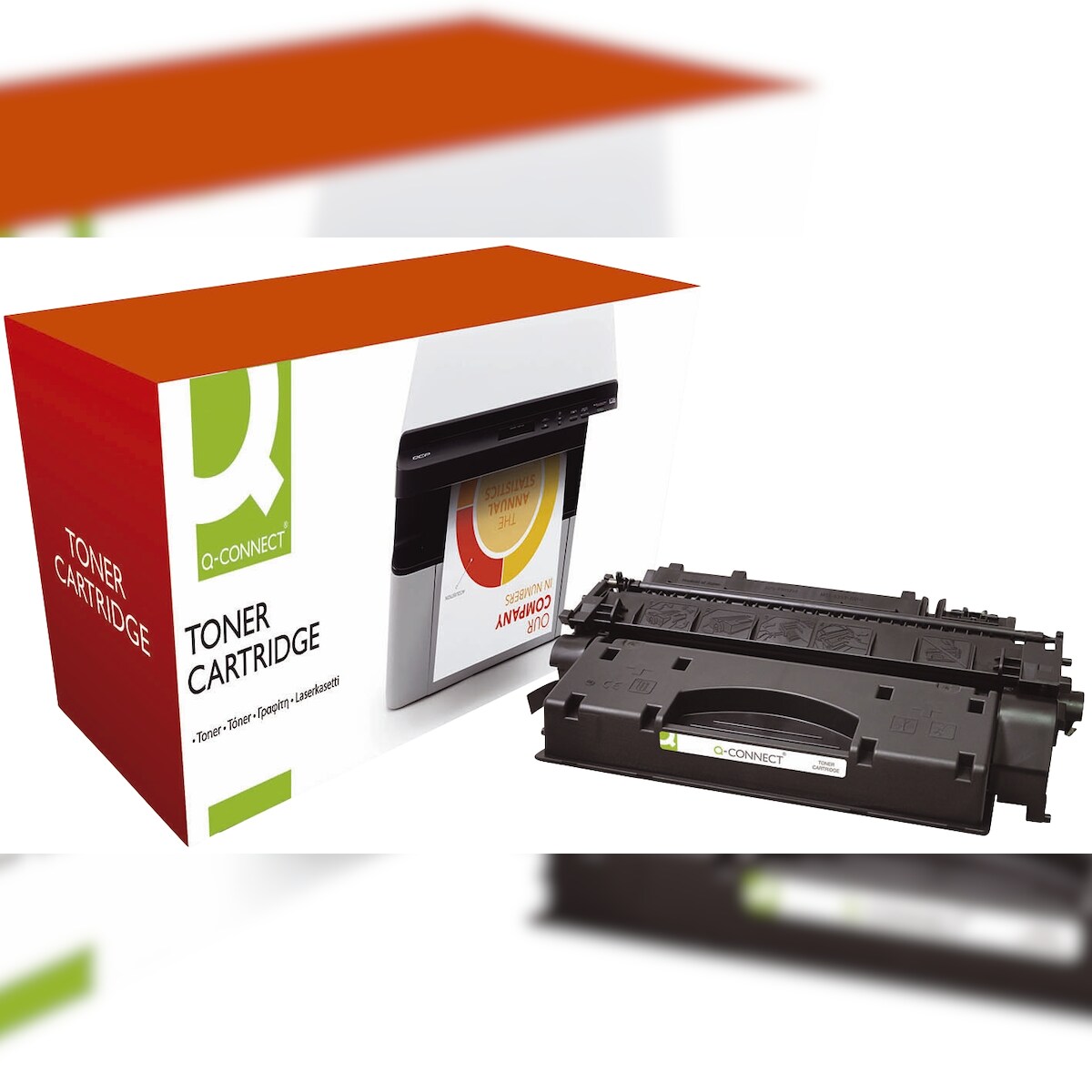 KF14572 Q-Connect Lasertoner schwarz Image