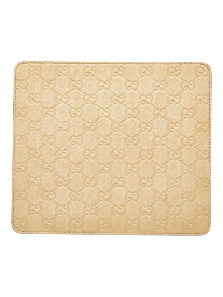 Gucci Accents | Guccissima Gg Logo Mouse Pad Computer Pc Interior | Color: Red | Size: Os