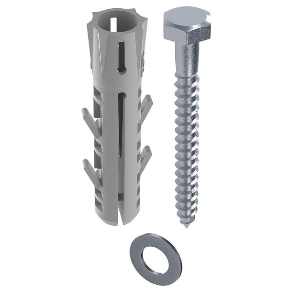 TOX Dübel mit Schrauben »BARRACUDA« 10/50 2 Stück