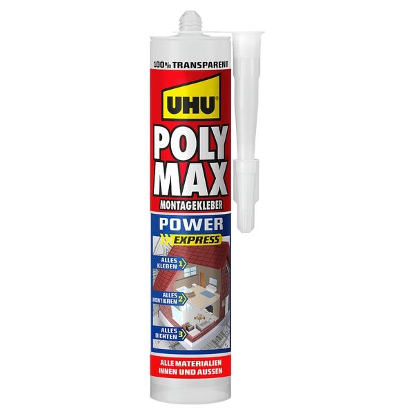 UHU Montagekleber »Poly Max® POWER« transparent 300 g