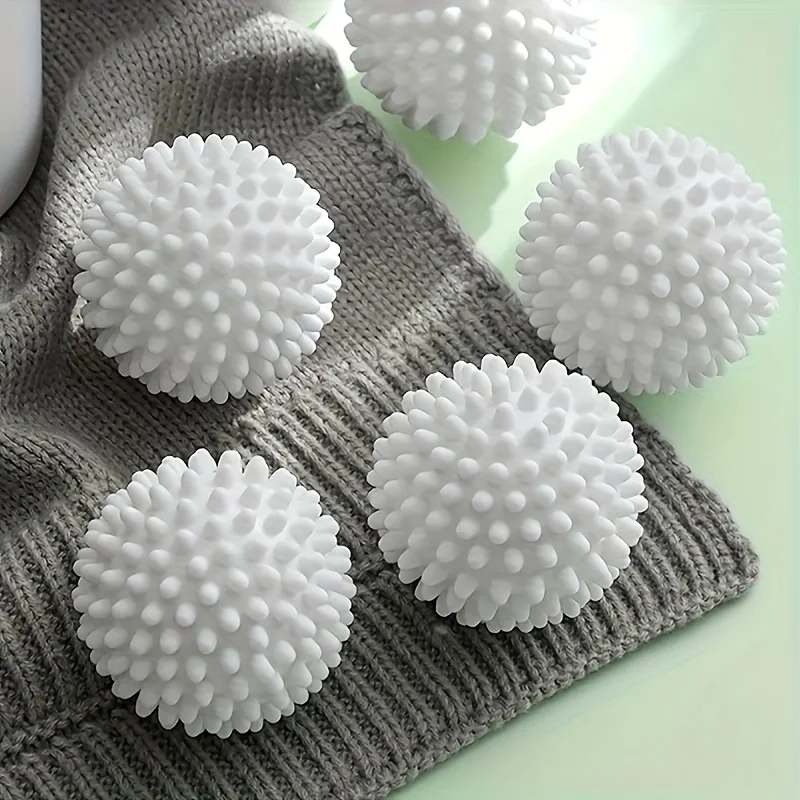 10/20pcs Anti-wrap Laundry Ball Round Pure White Magic Cleaning Drum Washing Machine Laundry Dryer Balls Washing Machine Cleaner