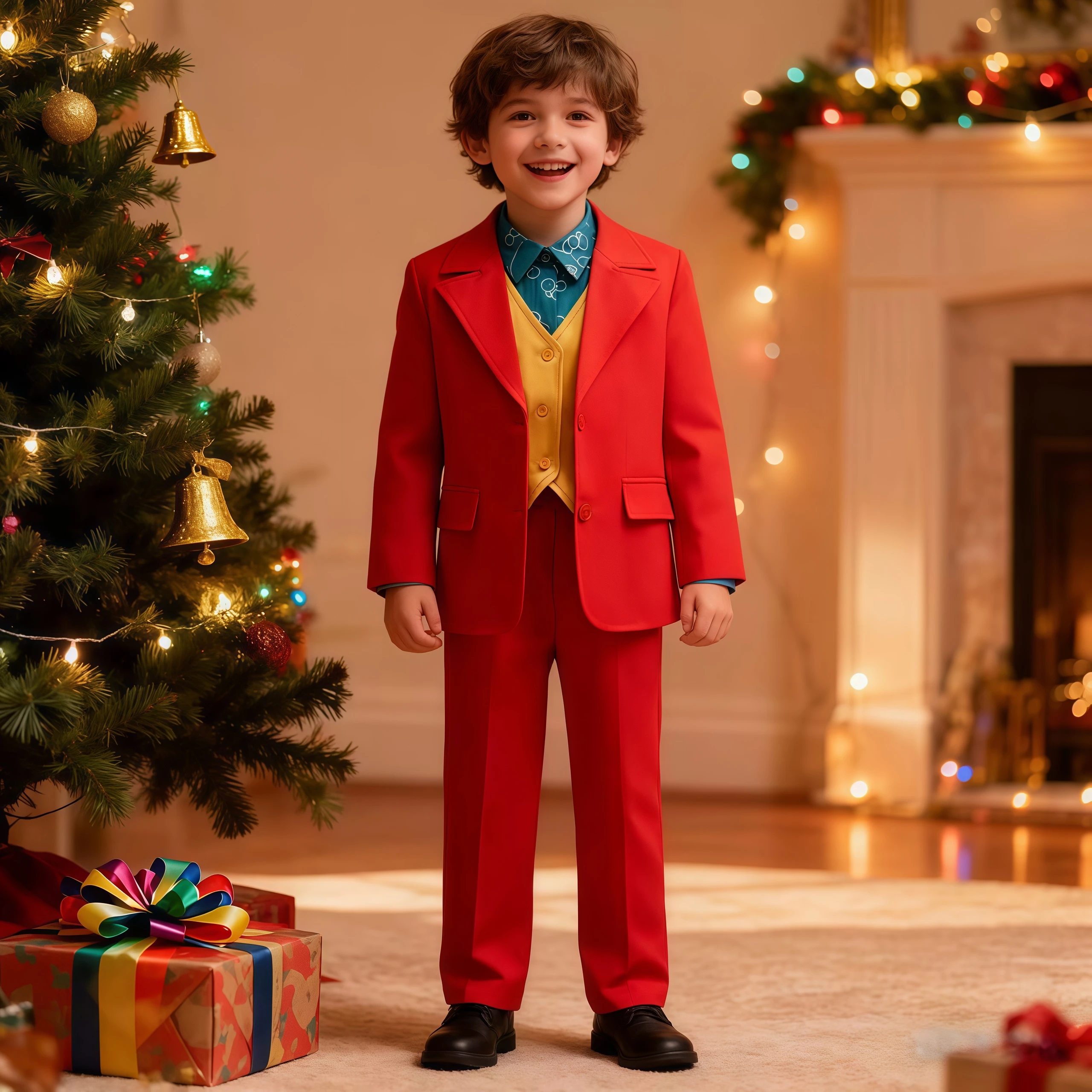 Weihnachten Kinder süße grüne Elfe Kostüm Neujahr Familie Party Festival Fancy Santa Claus Cosplay Outfit Set Image