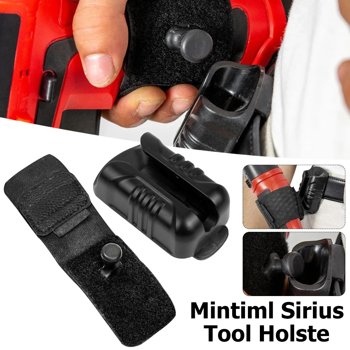 Werkzeuge tragen Tasche tragbare Akku-Bohr halter Tasche wasserdichtes Werkzeug Holster Bohrer Schrauben dreher Taille Werkzeug tasche für die Aufbewahrung von Werkzeugen Image