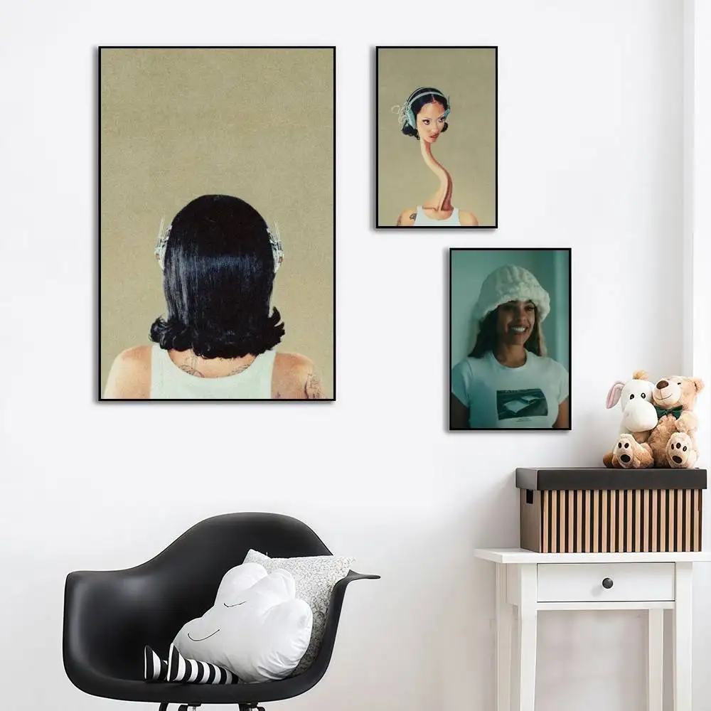 Sängerin Samara Cyn Detour. Eleganter und raffinierter Poster-Aufkleber, perfekt für Wohnzimmer, Schlafzimmer, Flure, Kneipen, Bistros Image