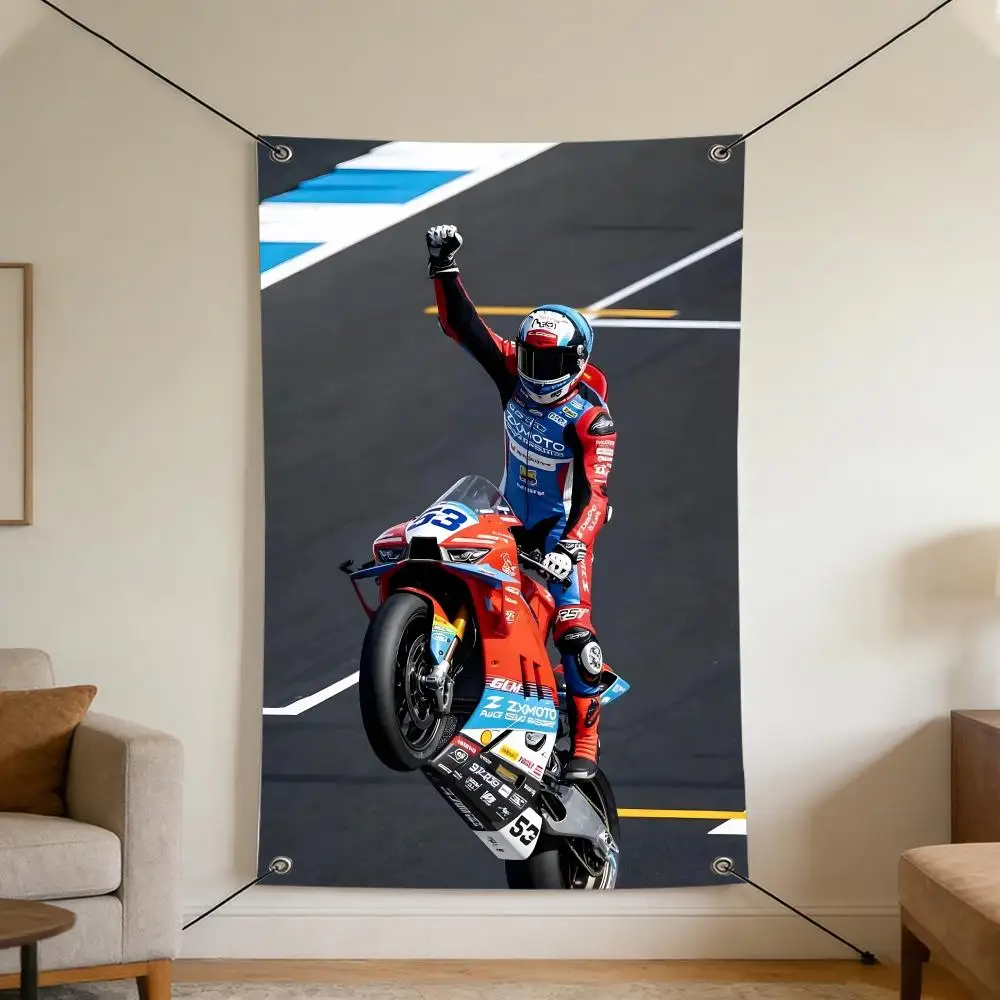 Sport - Z-ZXMOTOs C-Claims V-Victorys Flags Cozy Home Flag mit 4 Ösen, knitterfrei, wasserdicht, für den Innenbereich Image