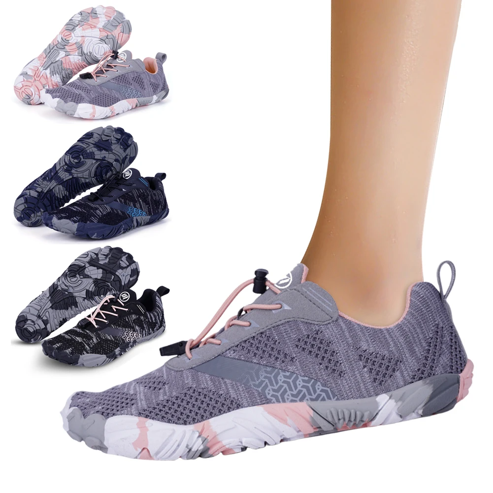 Wasserschuhe Strand-Barfußschuhe Rutschfeste Wander- und Laufschuhe Bequeme Leichte Aqua-Schuhe für Outdoor-Sportarten
