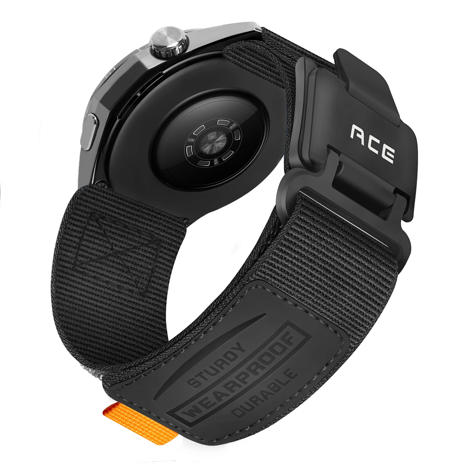 22mm Nylonarmband für Huawei Watch GT 6/5/4 GT4 46mm Magnetverschluss Kompatibel mit Watch 4 Pro GT3/2 Pro 46mm Image