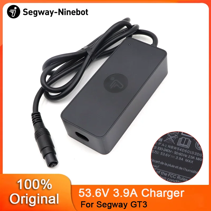 Original Schnellladegerät 53,6 V 3,9 A für Ninebot von Segway GT3 Elektroroller 100–240 V 210 W 48 V Lithium-Batterie-Netzteil Image