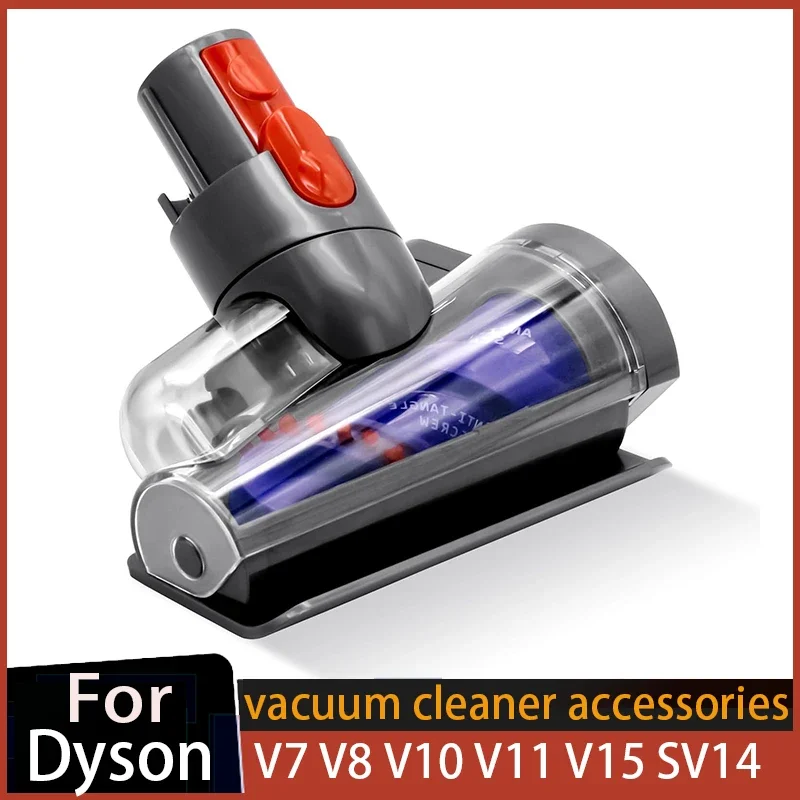 Mini motorisierter Werkzeugbürstenkopf Ersatz für Dyson V7 V8 V10 V11 V15 SV10 SV11 SV14 Anti-Wicklungs-Saugkopf mit Direktantrieb Image