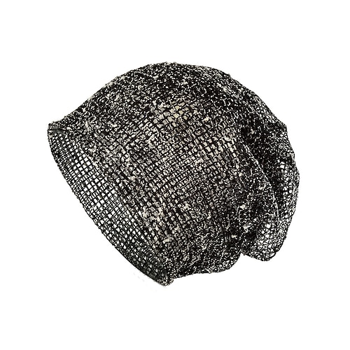 Atmungsaktiver Damen-Kopftuch aus Mesh-Polyester im Boho-Stil, mehrfarbiger, wandelbarer Nackenwärmer, leichter Strandhut für den Alltag und Sommerreisen Image