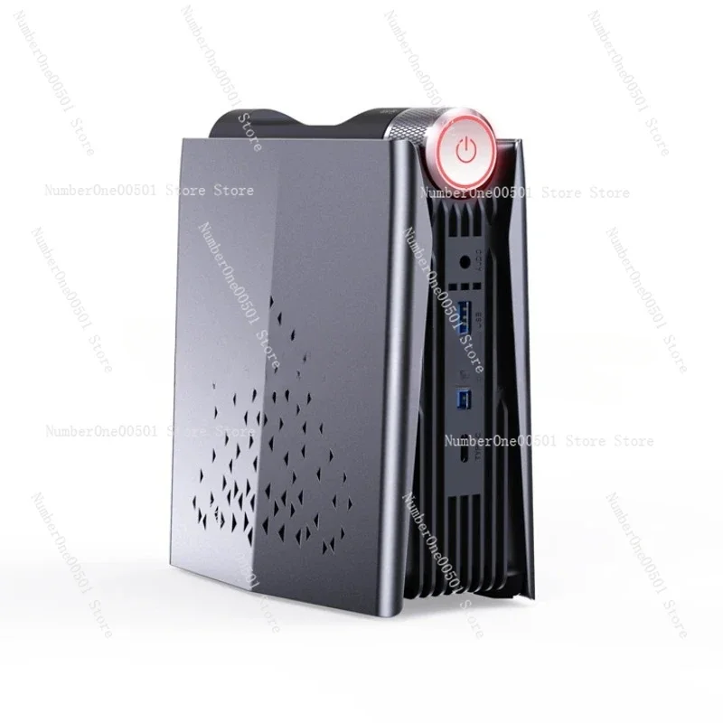 2023 Neuer AM08 PRO Gaming Mini-PC Ryzen 9 6900HX DDR5 4800MHz 32GB 64GB RAM 512GB 1TB M.2 NVMe SSD Vertikaler Desktop-Computer Image