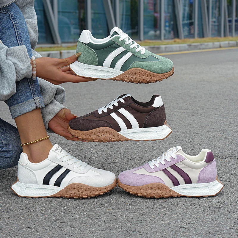 Sportschuhe für Damen, Freizeitschuhe, deutsche Trainingsschuhe, modische Forrest-Gump-Schuhe, höhenvergrößernde Schuhe