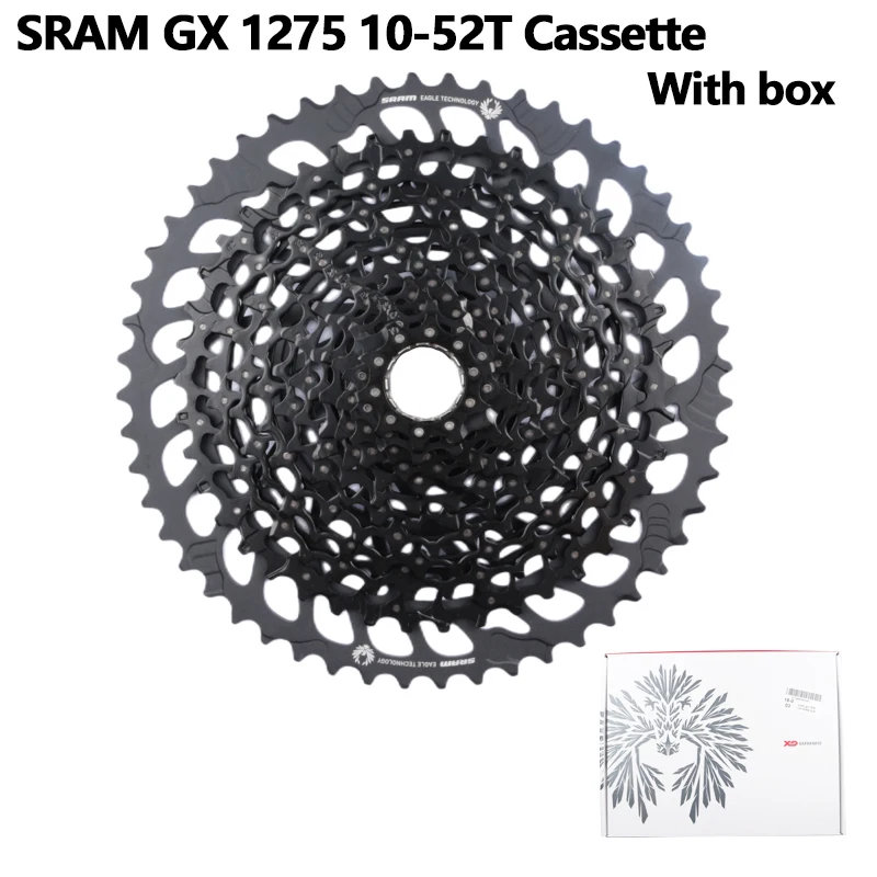 Sram GX Eagle 12s Kassette XG 1275 10-52T Kassette 1x12-Gang K7 für GX Eagle 12s Freilauf für MTB-Fahrräder Image