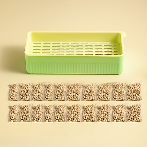 nuova scatola idroponica per erba gatta snack per gatti menta per gatti piantagione idroponica fuori suolo set di vasi per erba gatta scatola per erba gatta