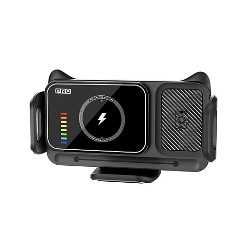 Supporto per caricabatterie wireless da auto da 15 W per telefoni pieghevoli Samsung Galaxy Z Fold 7 6 5, Pixel Fold telefoni dritti, supporto per telefono da auto con bloccaggio automatico, supporto