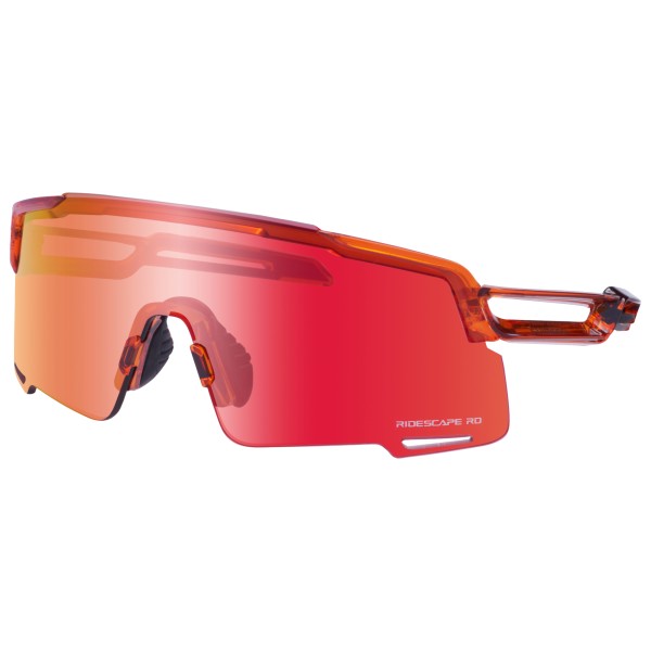 Shimano - Equinox 5 Road S2 - Fahrradbrille orange/rot
