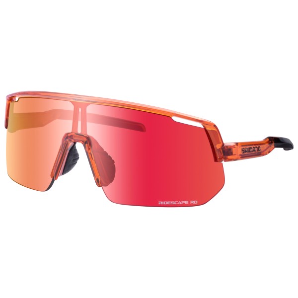 Shimano - Technium L Road S2 - Fahrradbrille orange/rot